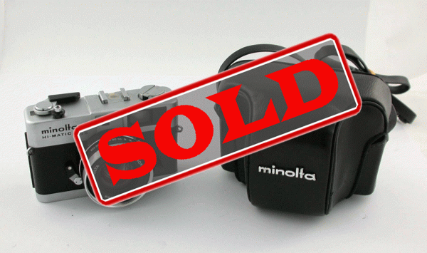 Minolta Hi-Matic 7S II topmodel Rokkor 1,7/40 Messsucher-Kamera