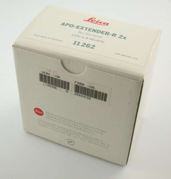 LEICA APO-Extender-R 2x Germany converter Tele mint BOXED