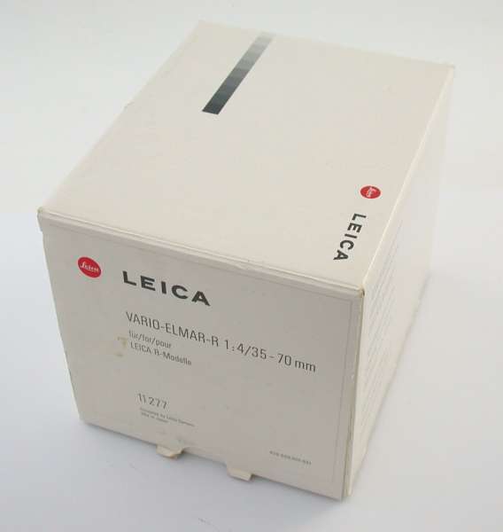LEICA Vario-Elmar R 4/35-70 35-70mm F4 ROM Objektiv TOP OVP 11277 wie neu
