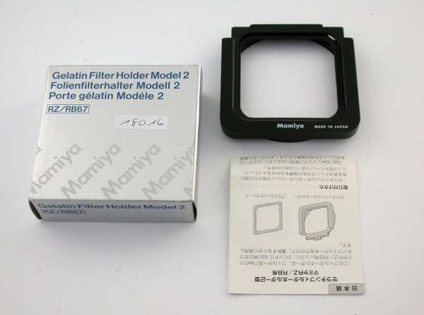 MAMIYA RB67 RZ67 Gelatin filter holder model 2