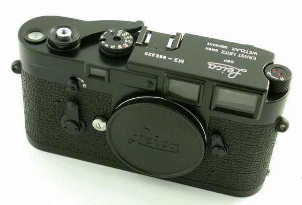 LEICA M3 body black paint 865229 special order 1957 probably 60ies