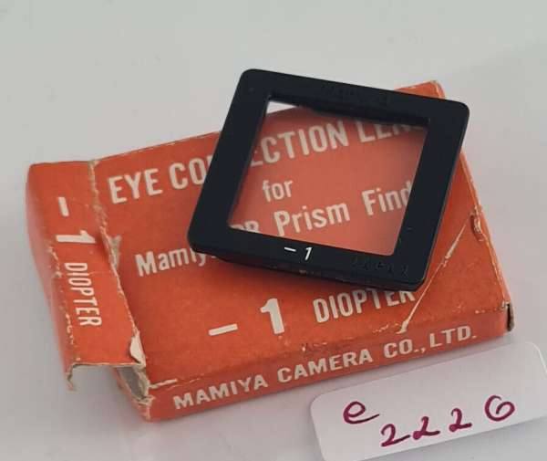 MAMIYA RB prism finder Eye Correction Lens -1.0