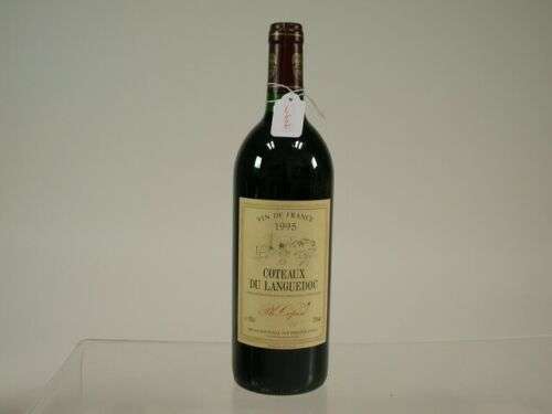 Wein Rotwein 1995 Geburtstag Coteaux Languedoc France